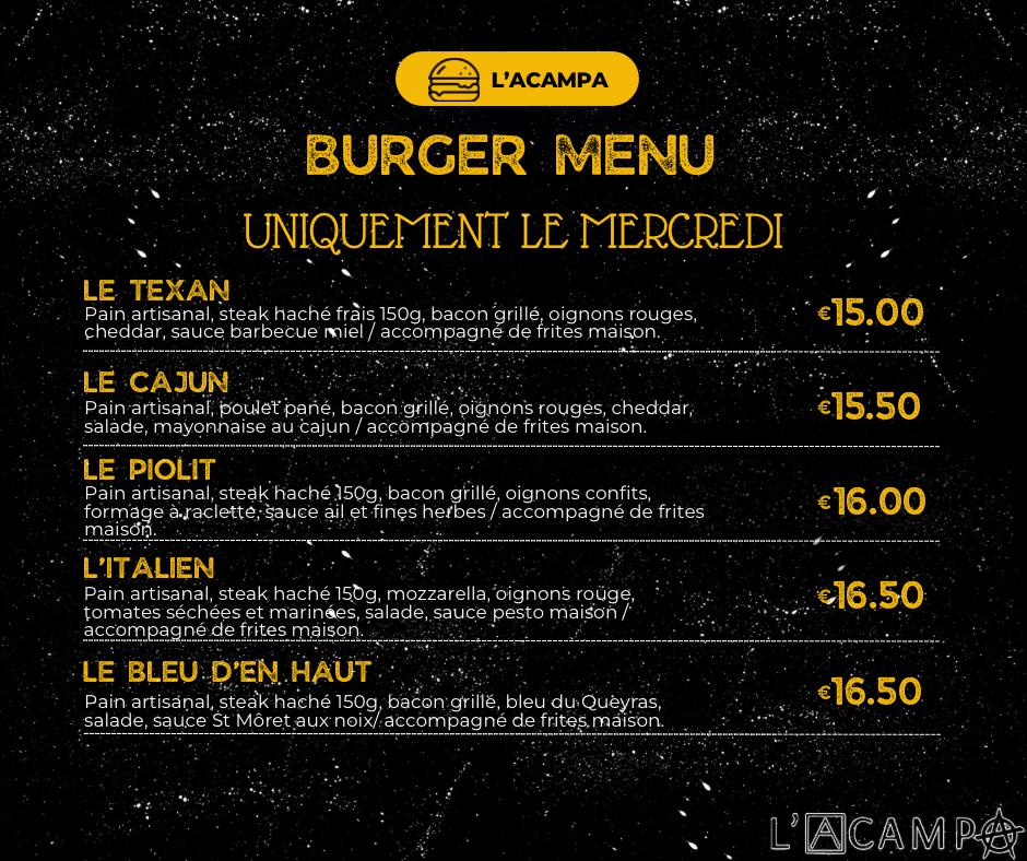 L’ACAMPA - Menu Image 1